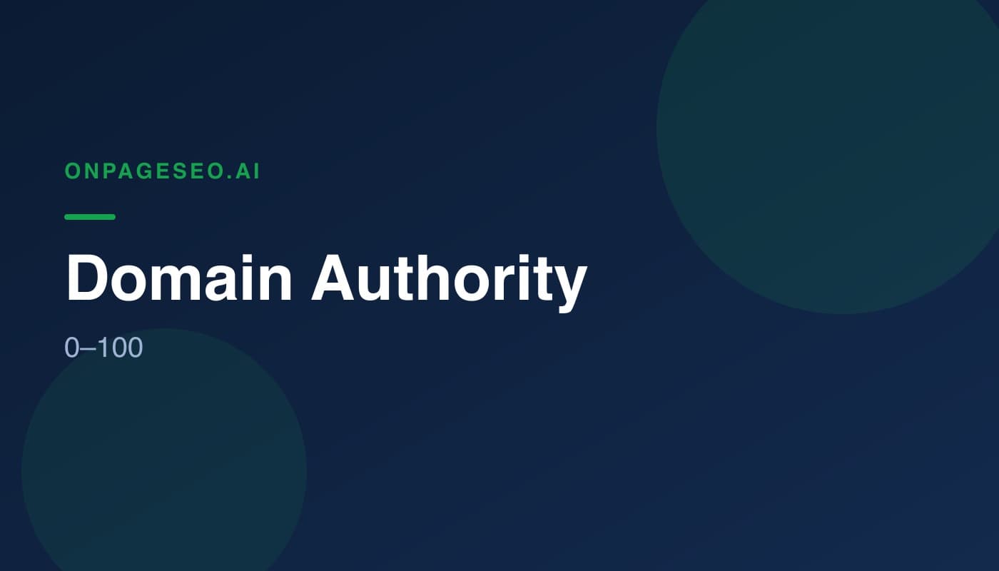 Domain Authority vs Authority Score