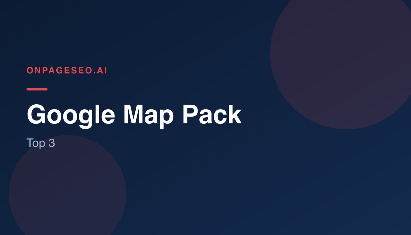 The Google Map Pack