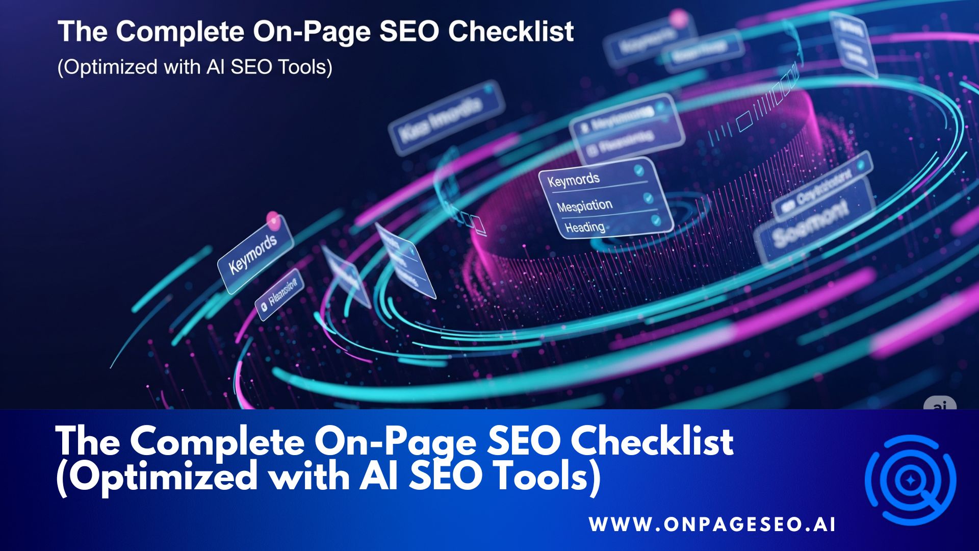 The Complete On-Page SEO Checklist (Optimized with AI SEO Tools)