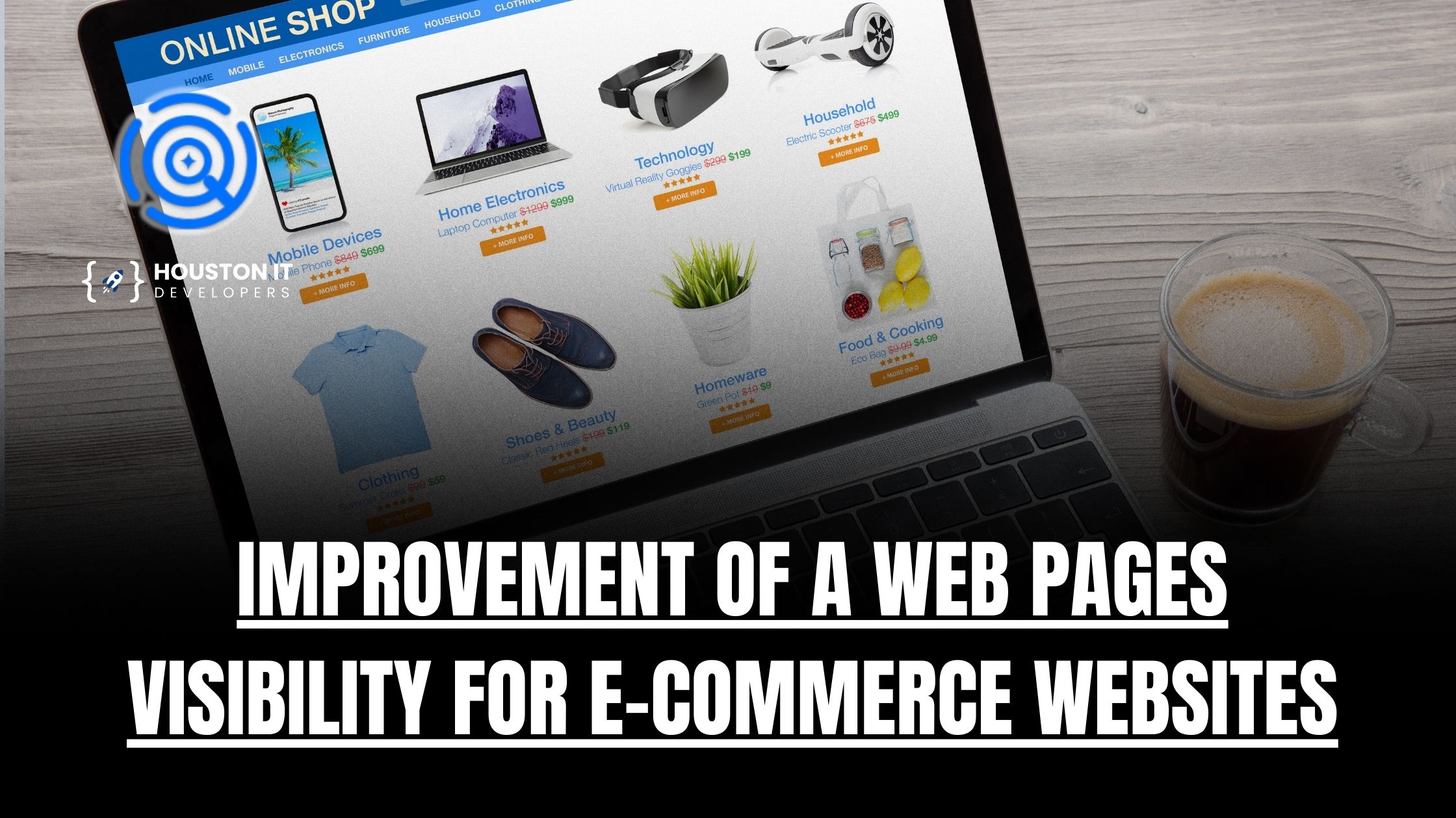 Improvement of a Web Pages Visibility for E-commerce Websites