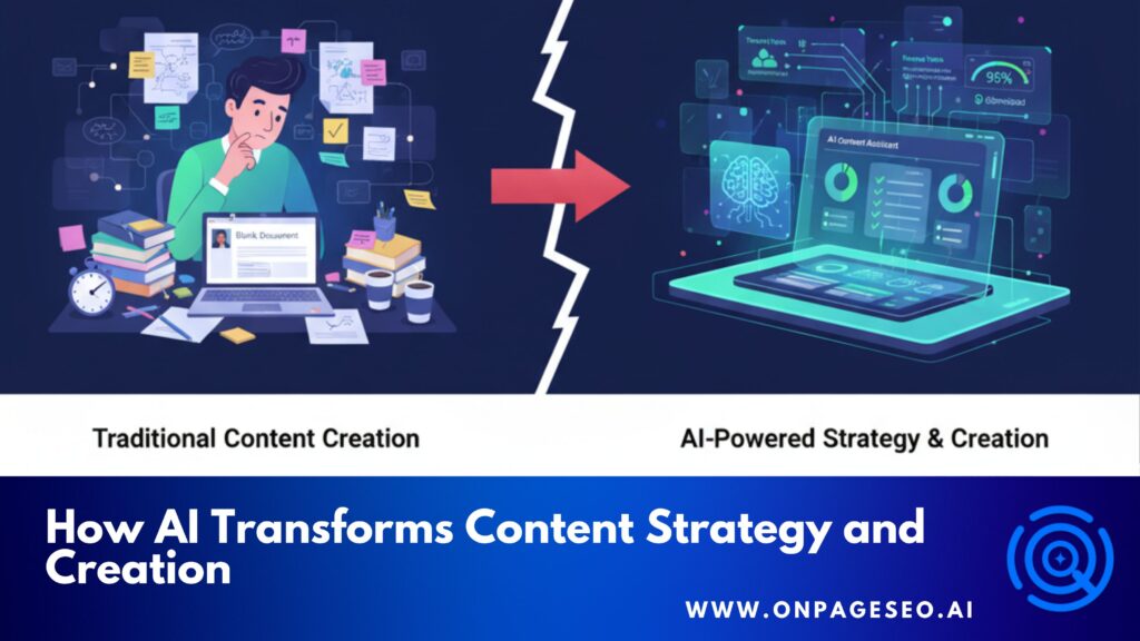 How AI Transforms Content Strategy and Creation